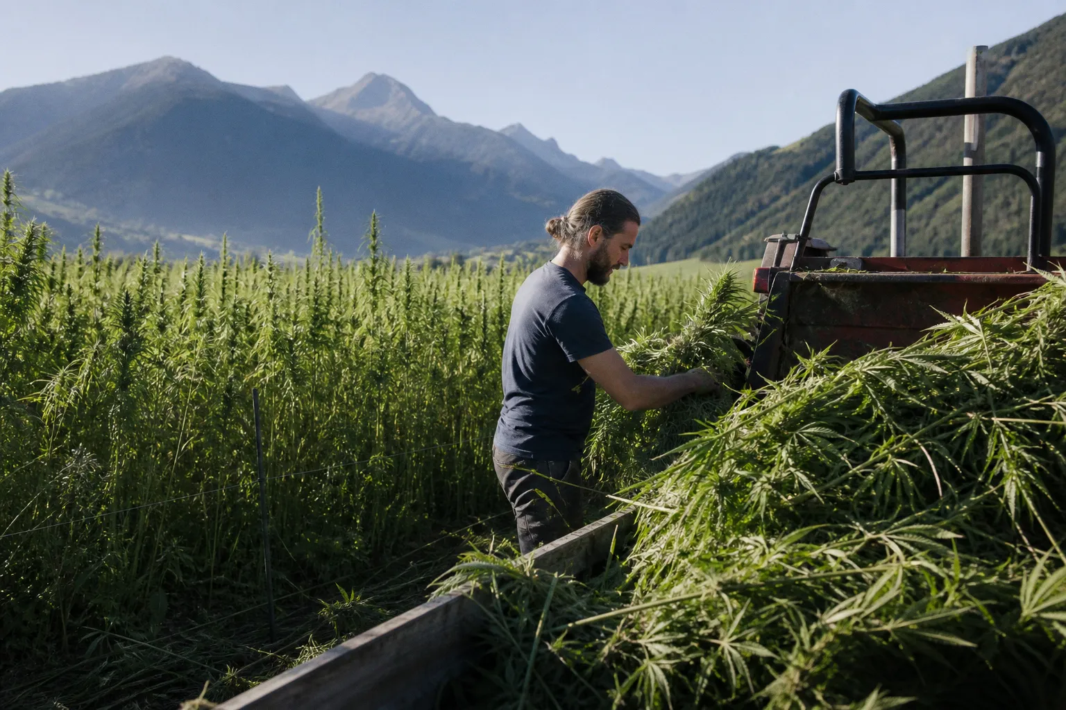 Hanfanbau in Osttirol: Wie Bio-Landwirte die Bodenfruchtbarkeit nachhaltig steigern