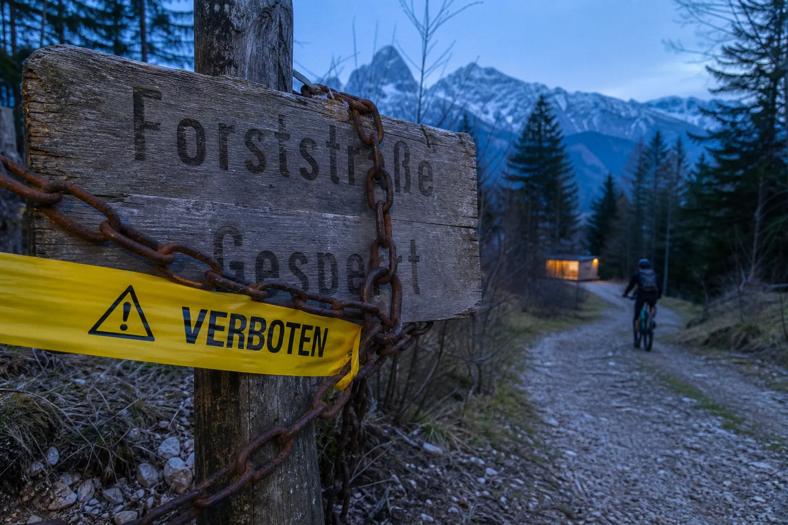 Mountainbike-Sperren in den Kalkalpen: Teure Strafen im Detail