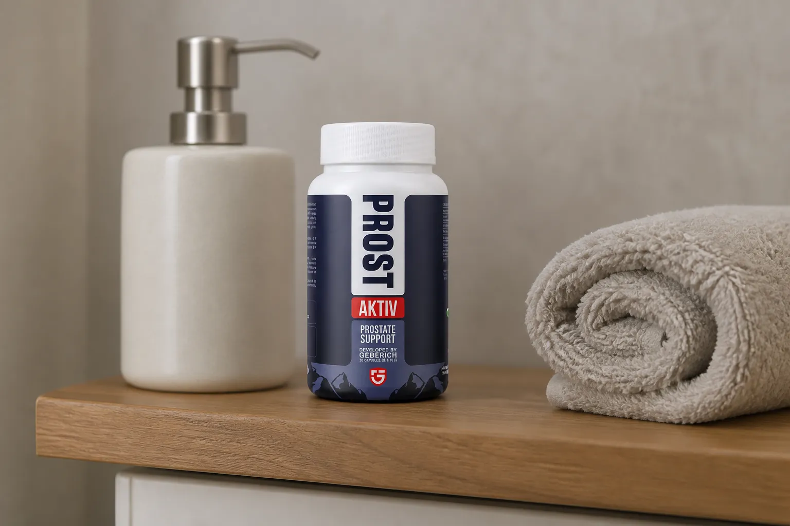 ProstAktiv — Verpackung im Alltag