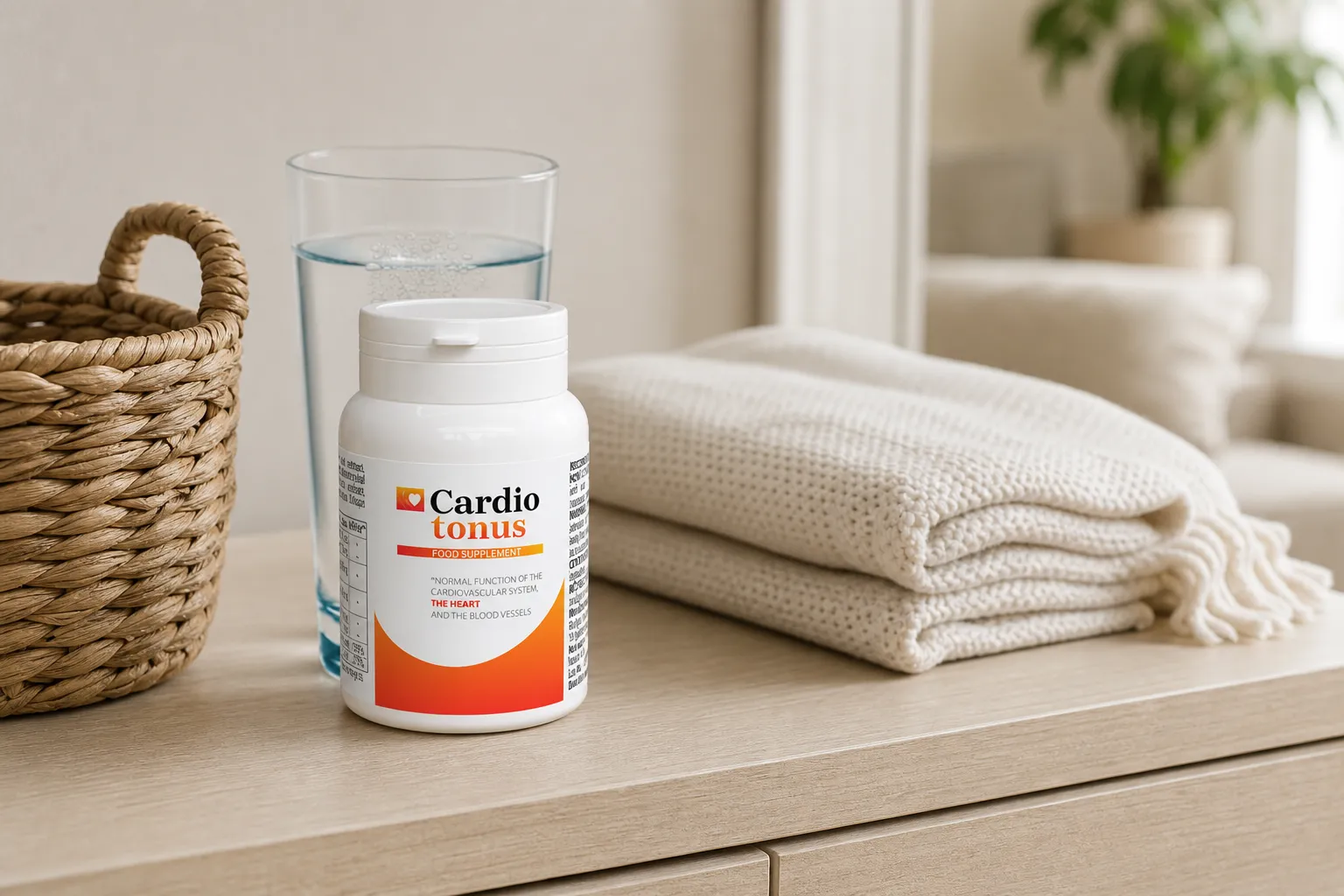 Cardiotonus — Verpackung im Alltag
