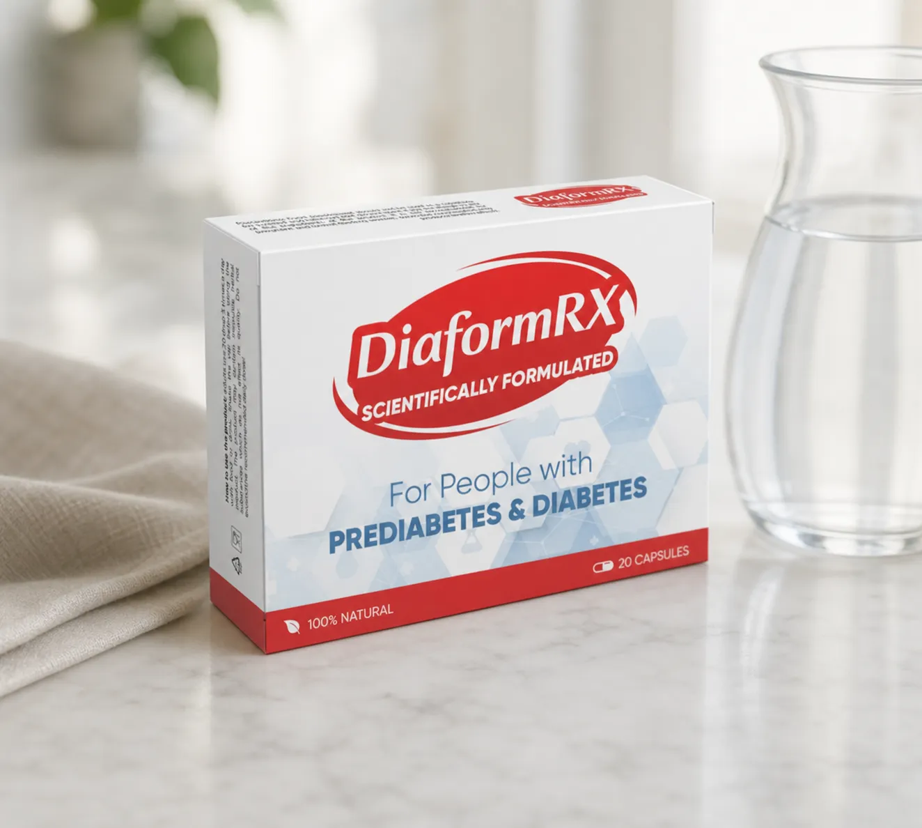 DiaformRX — Verpackung im Alltag