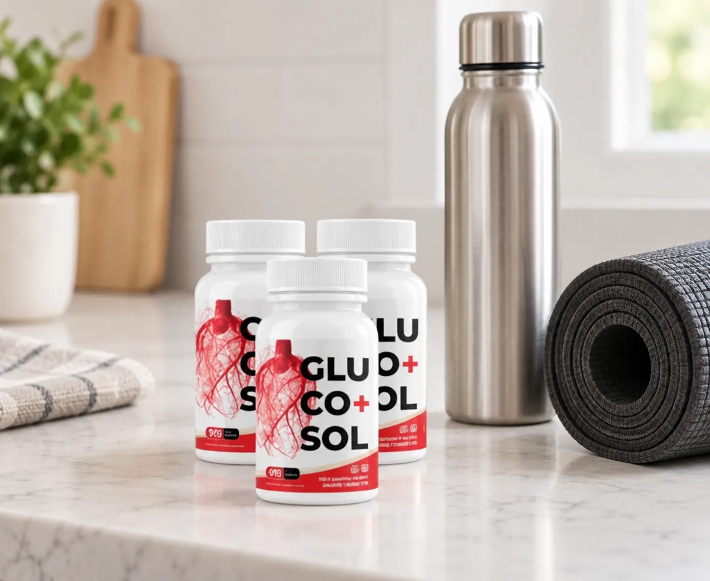 Glucosol — Verpackung im Alltag