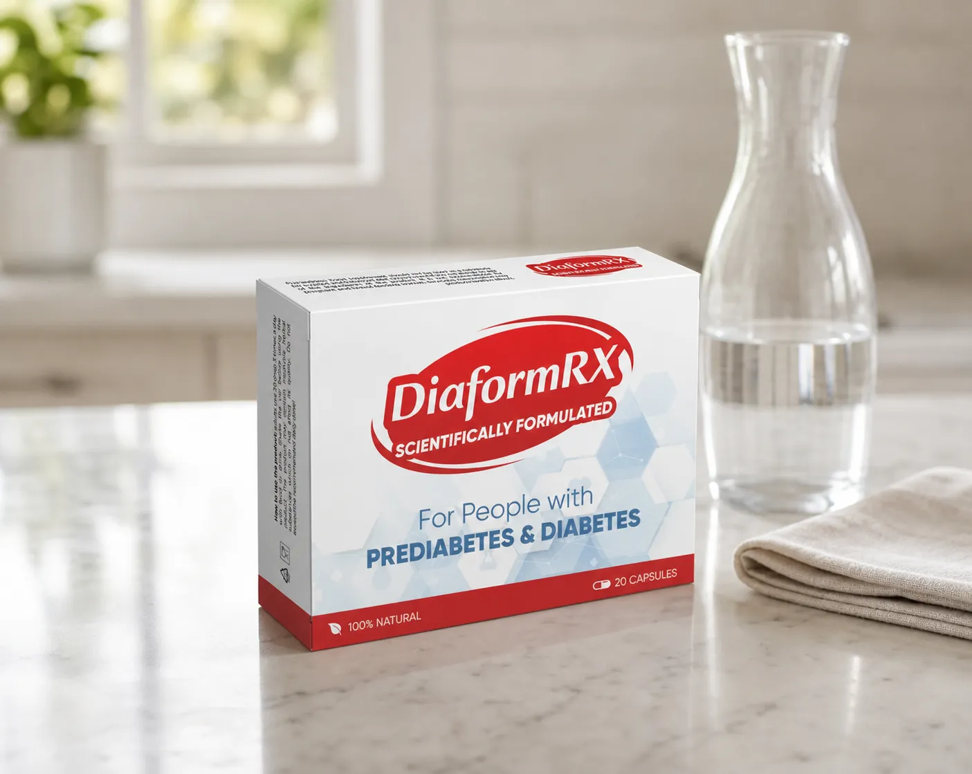 DiaformRX Full price + — Verpackung im Alltag
