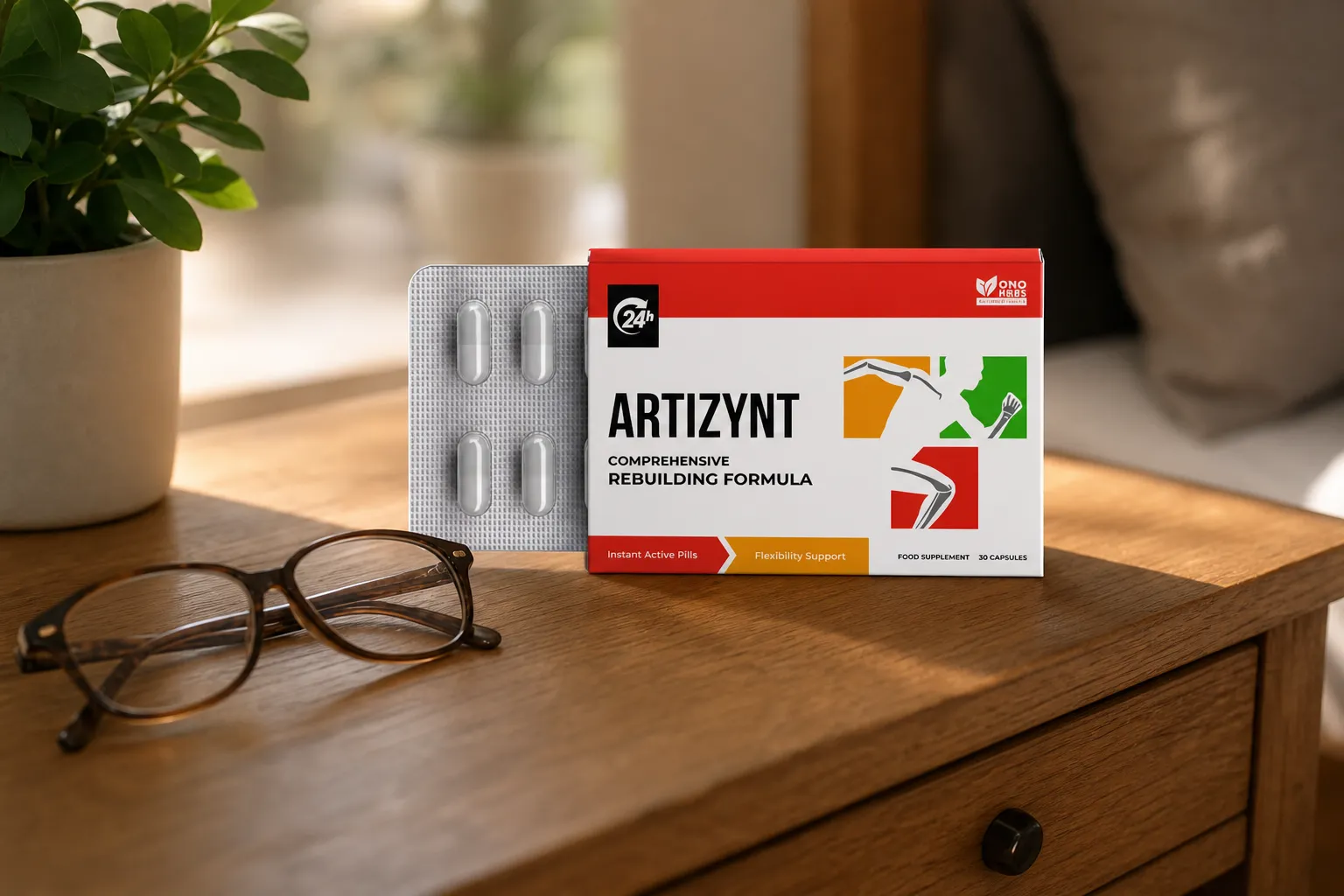ArtiZynt caps — Verpackung im Alltag