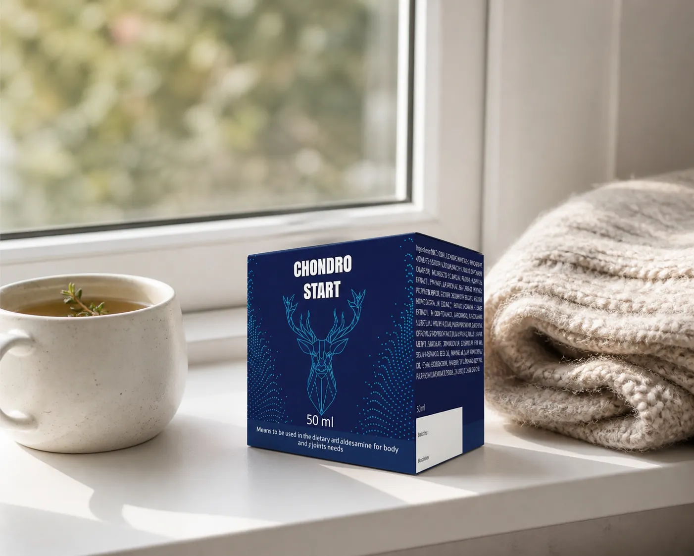 Chondrostart — Verpackung im Alltag
