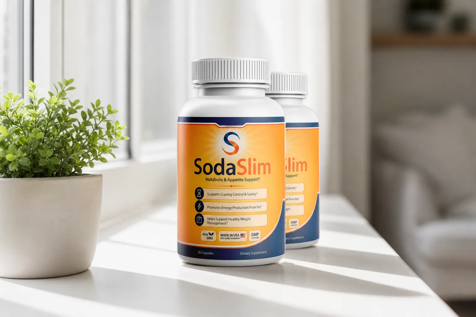 SodaSlim — Verpackung im Alltag