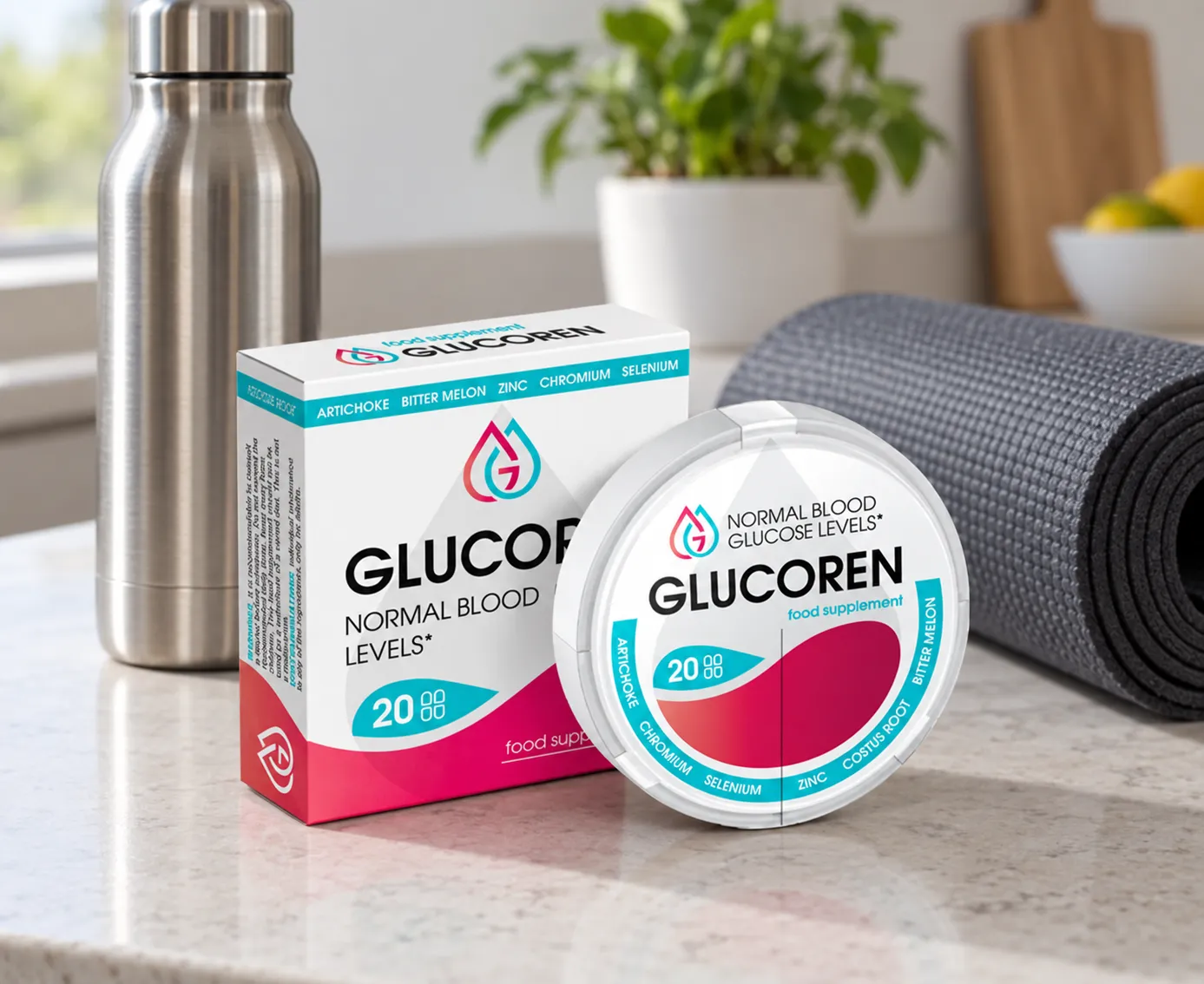 Glucoren 49 EUR — Verpackung im Alltag