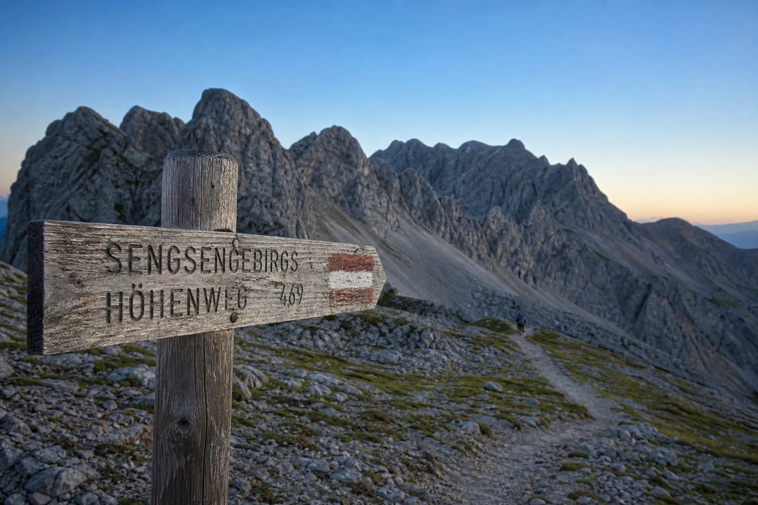 Sengsengebirgs-Überschreitung: Der Weg über den Kalkalpen-Kamm