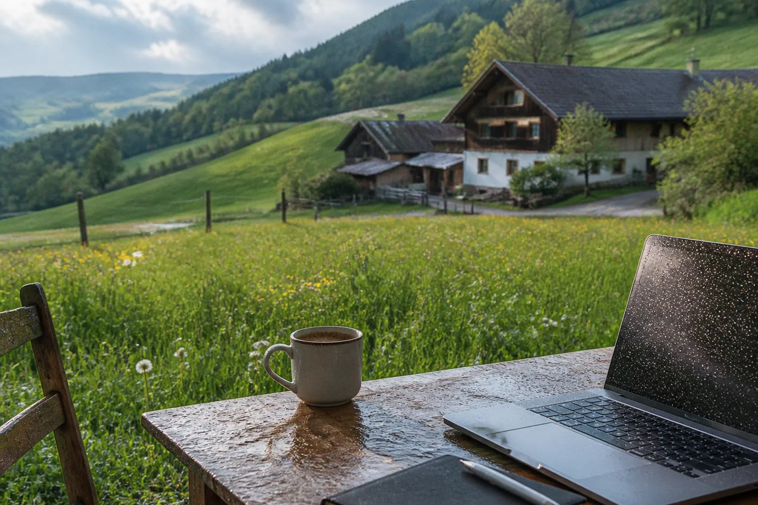 Workation auf dem Bauernhof: Ihr Wegweiser ins grüne Büro